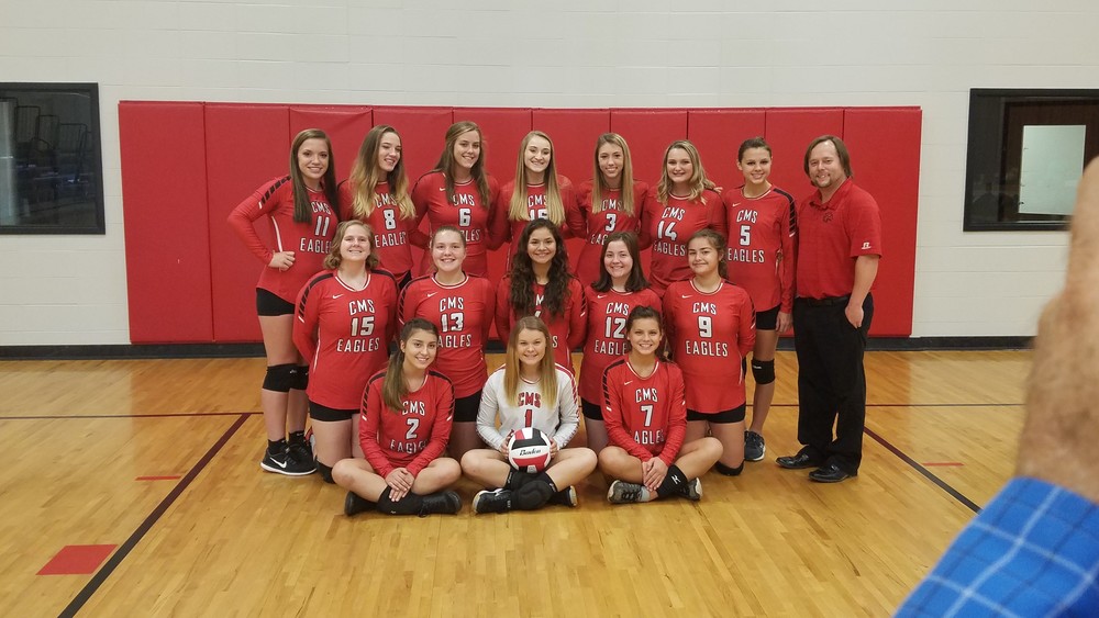 CMS Volleyball Team Going to STATE 