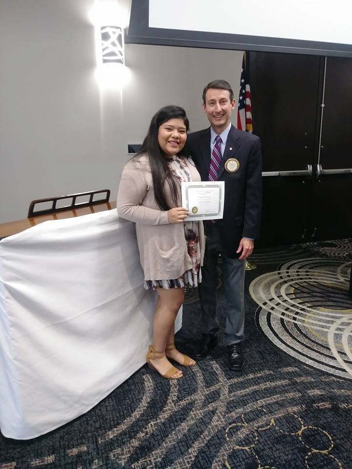 Congratulations to our Esmeralda Ramirez, An Oaklawn Rotary $1000 Scholarship recipient!