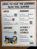Keep Learning Alive over the summer!