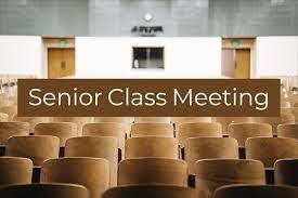 CMS HS Senior Class Meeting 4/8/22