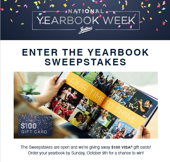 Yearbook Sweepstakes